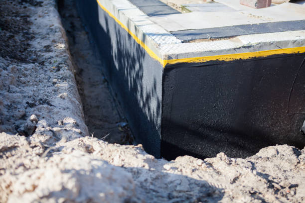 Professional Waterproofing technician working in Oakland, SC